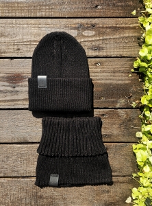Komin Hala Gąsienicowa - czarny (unisex) 