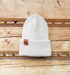Czapka Hala Gąsienicowa - kremowa (unisex) 