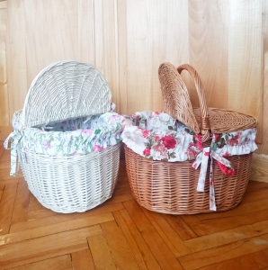 Kosz piknikowy - naturalny